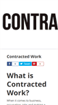 Mobile Screenshot of contractedwork.com